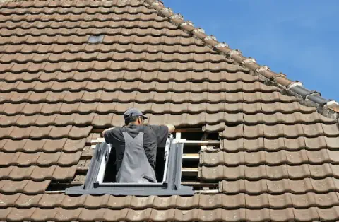 Pose de velux - Geay